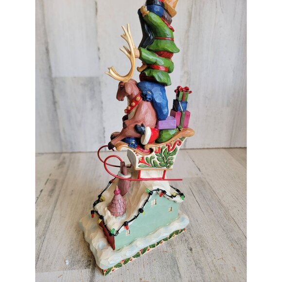 Jim shore 4060310 heaped with holiday cheer Xmas figure decor - Picture 7 of 10
